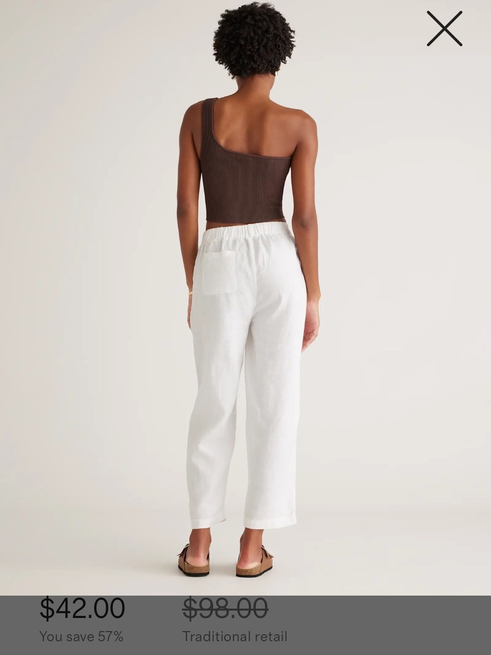 Quince - 100% European Linen Pants - M - Picture 2 of 12